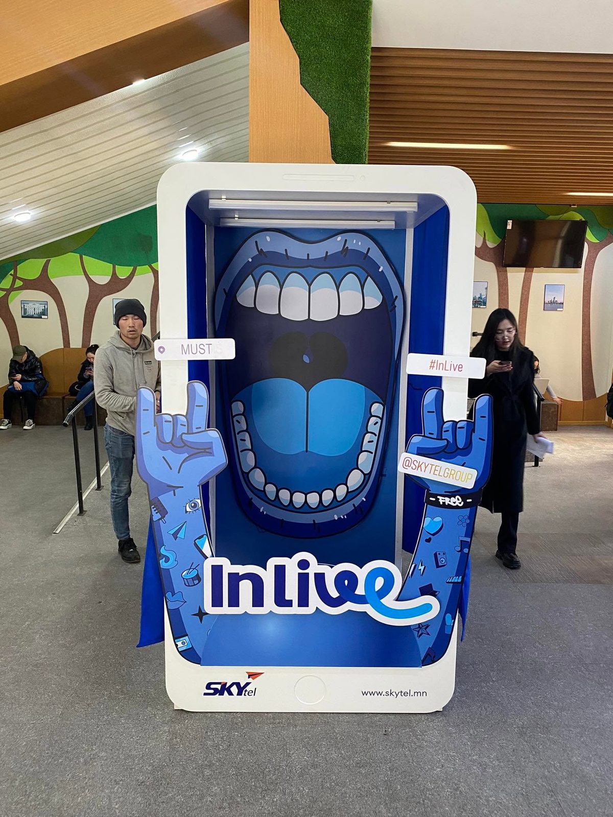 Skytel InLive photobooth